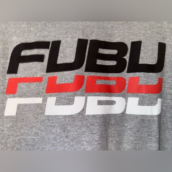 FUBU Gray Long Sleeve T-Shirt - Size Large - NWOT - Picture 2 of 4